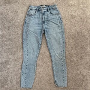 Abercrombie & Fitch The Super Skinny Ankle High Rise